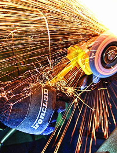 Ironclad Heatworx Heavy Duty; Heat Resistant Gloves, Silicone-Palm, Rated Up To 600°F (315 °C) Kevlar-Liner And Shell, (1 Pair), Black #TOP3