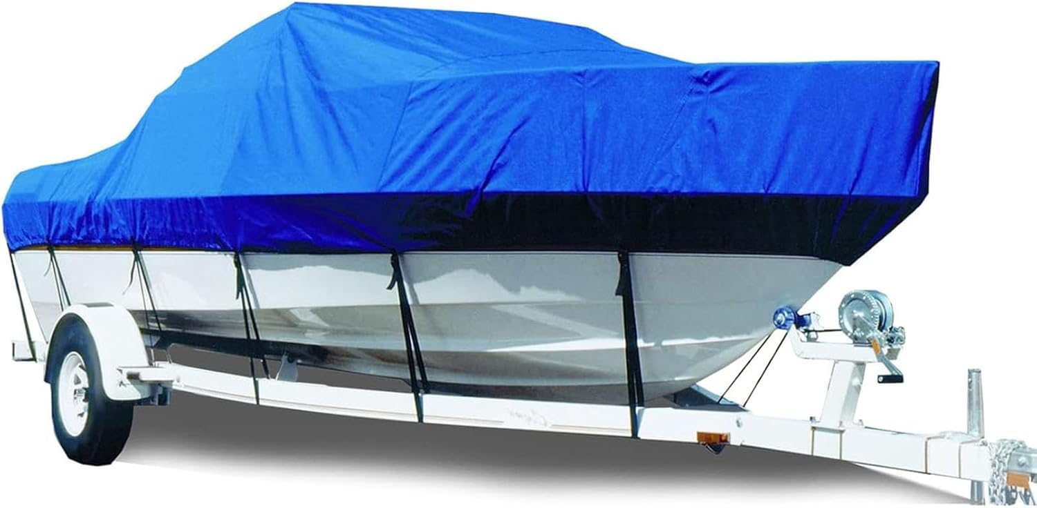 Housse bateau 17 19FT imperméable contre la pluie bâche coque en V