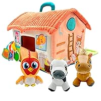 BANDAI My First Zenon Farm Musicale, Divertente ed educativo Fattoria interattiva