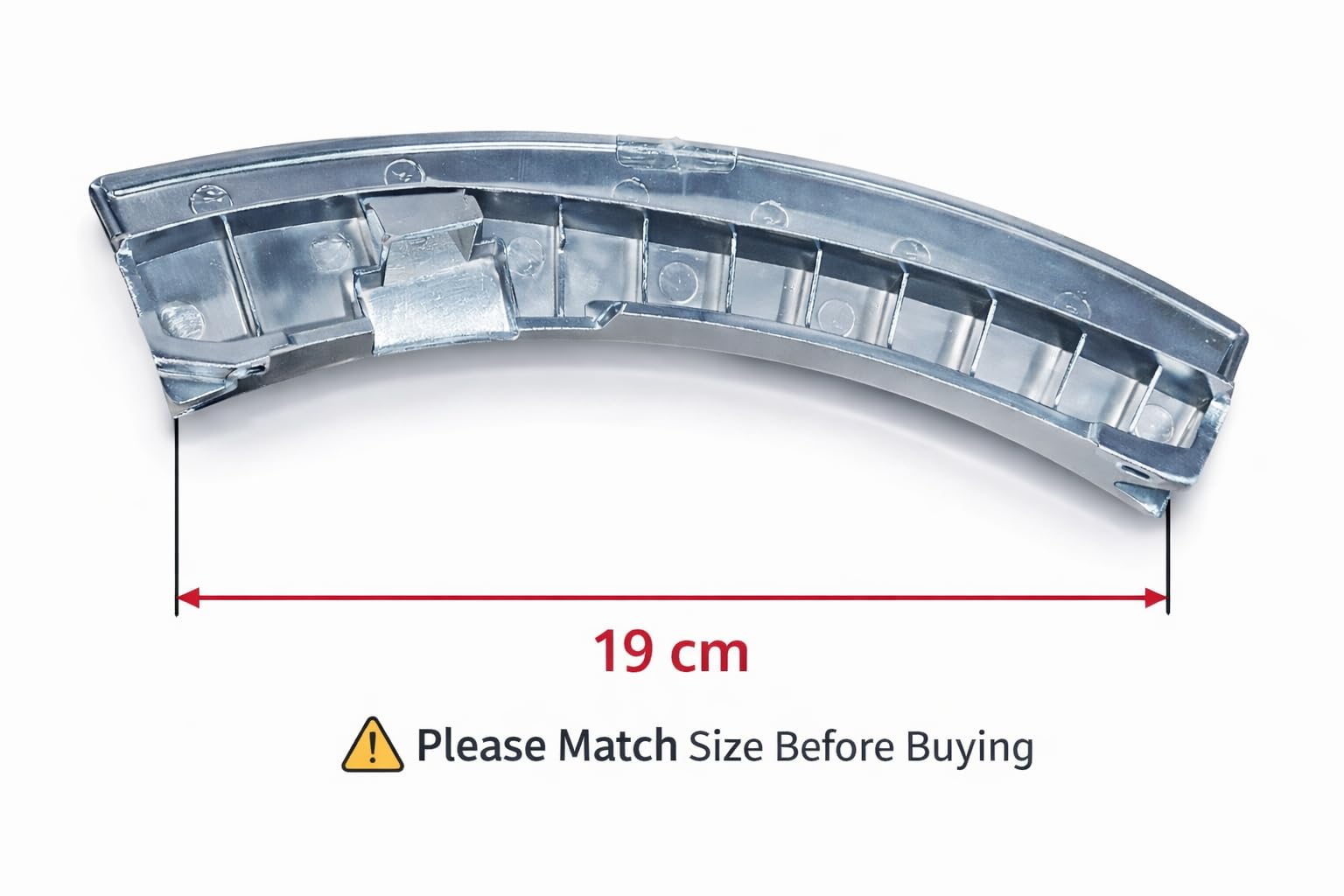 IFB Washing Machine Door Handle - Chrome -4