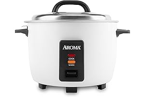 Aroma Rechargeable Lithium-Ion Commercial Rice Cooker and Warmer