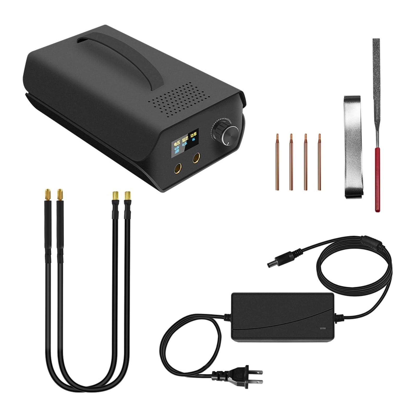 Gdbagkdqk One Color 0.3Mm Spot Welder Nickel Portable Farad Capacitor Diy Energy Storage Sheet Mini Home Lithium Battery Weld The Weld Is Strong