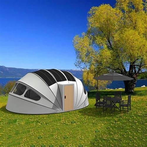 Miniatura 4 de CAJUCA Flexible Solar Panel, 100 Watt 18 Volt Monocrystalline Bendable Solar Charger, Portable Solar Board Roof Marine Boat Camping