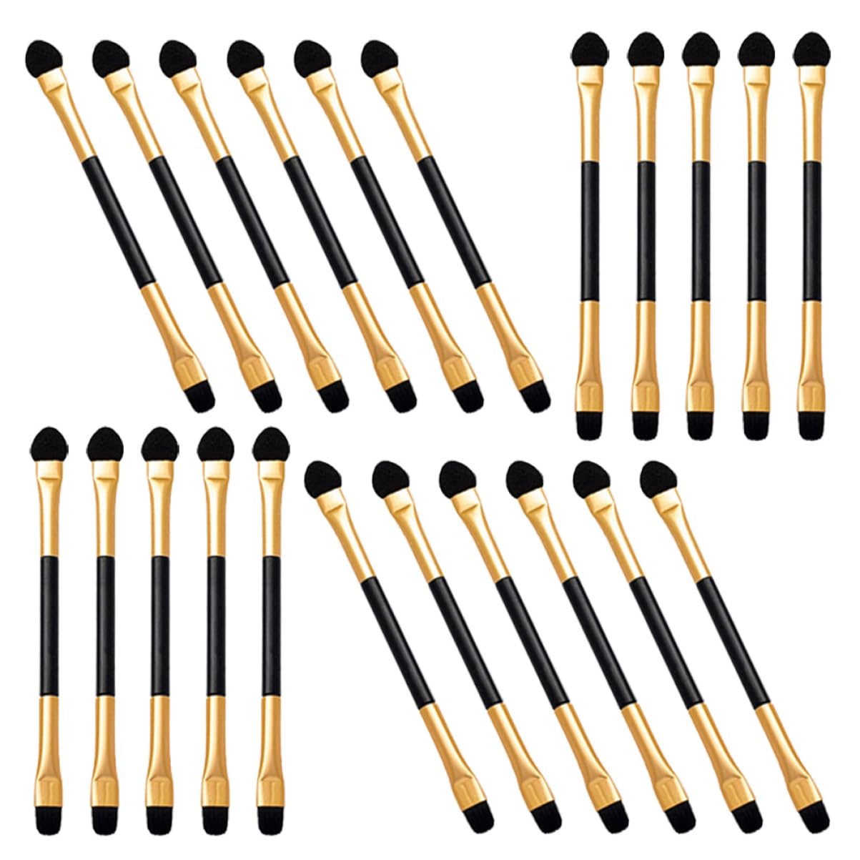 Baluue Elevate Your Makeup Game This Double-ended Eye Shadow Brush Perfect for Women Set of 20 Versatile Brush for Eye Makeup