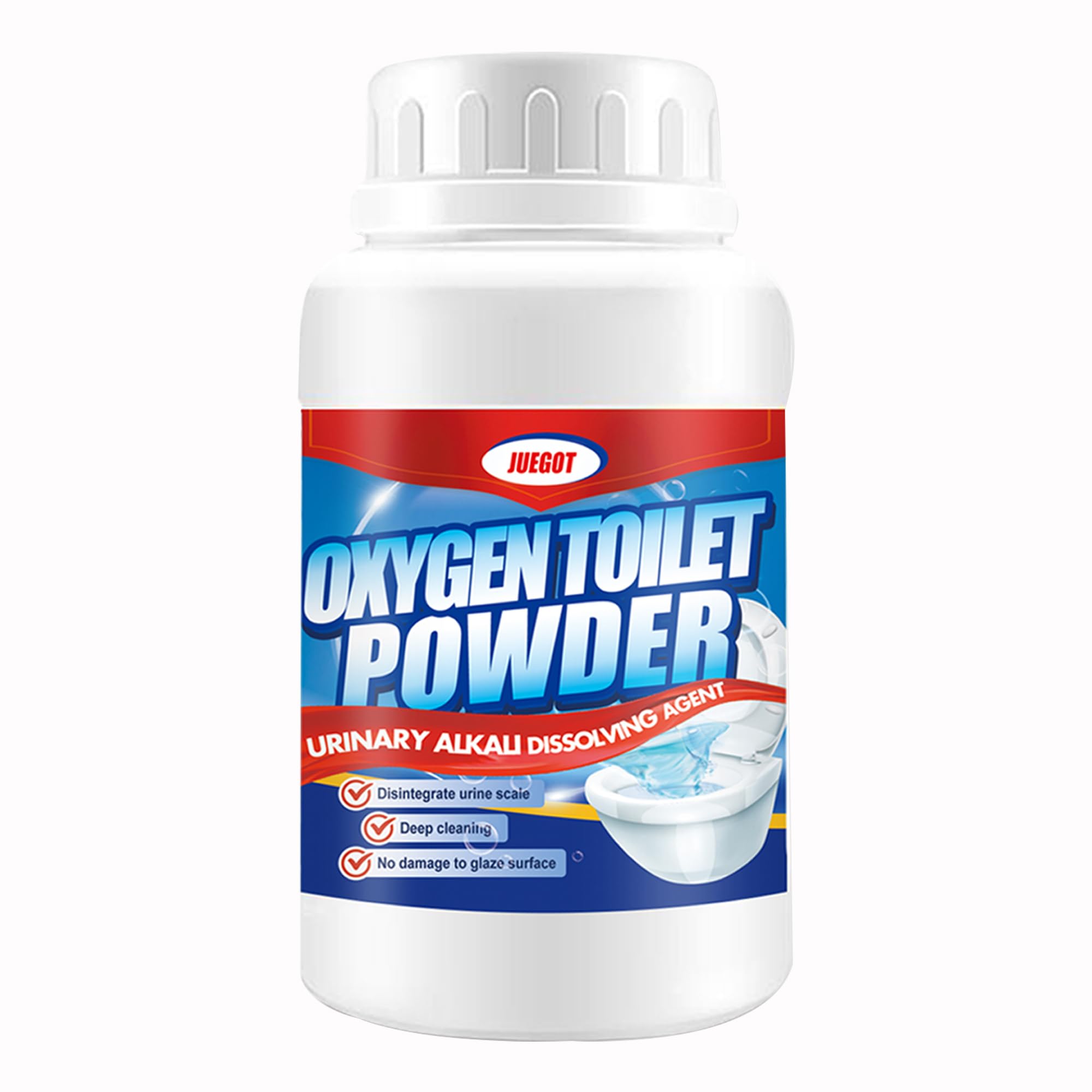 Juegot Detergente per WC, Efficiente e facile da usare Detergente in schiuma in polvere per WC perfettamente pulito 1 pezzo - 250 ml