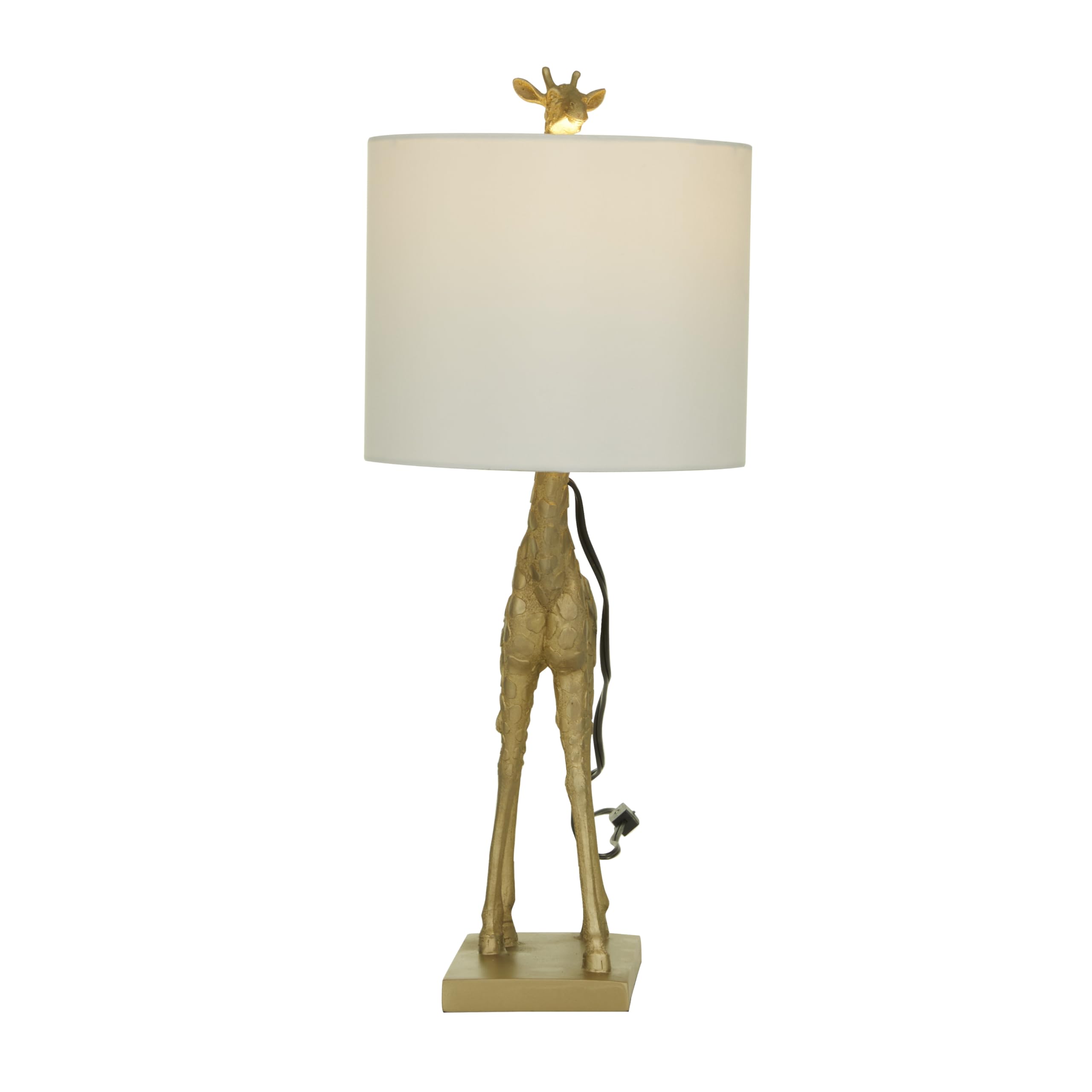 Deco 79 Polyresin Giraffe Table Lamp, 11