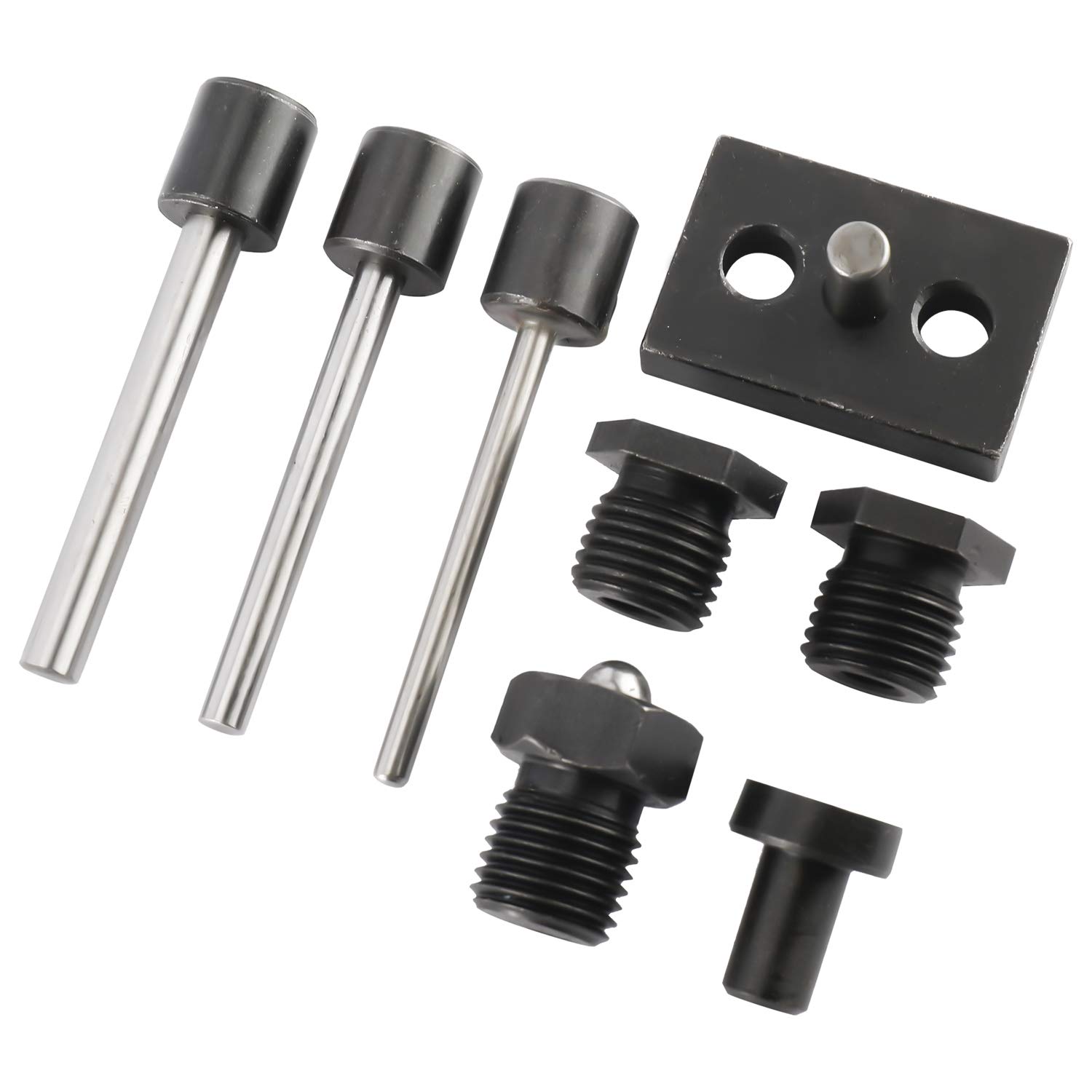 FreeTec Desmantelador de Cadena de Moto Juego de Herramientas de Remachado Profesional