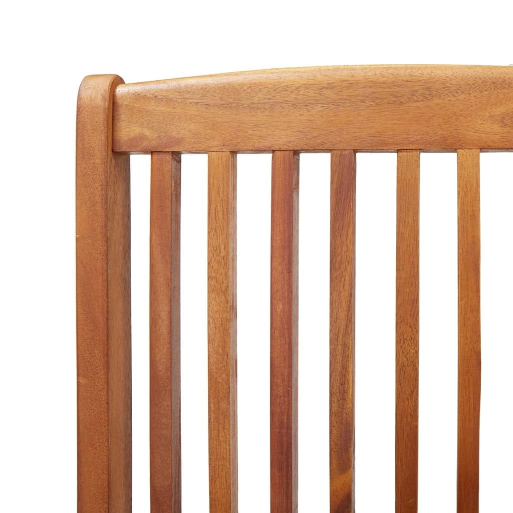 vidaXL Ensemble à Manger de Jardin 5 pcs Bois d'acacia Solide