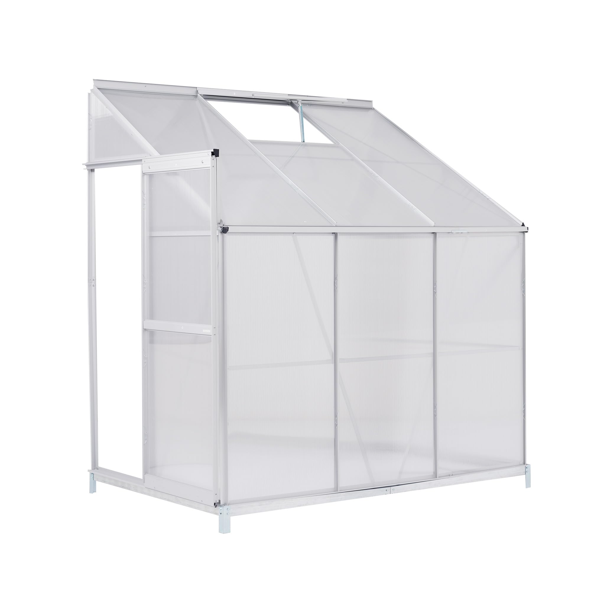 Amazon.co.jp: アルミ温室 家庭用温室 大型 190*122*213cm 花園温室