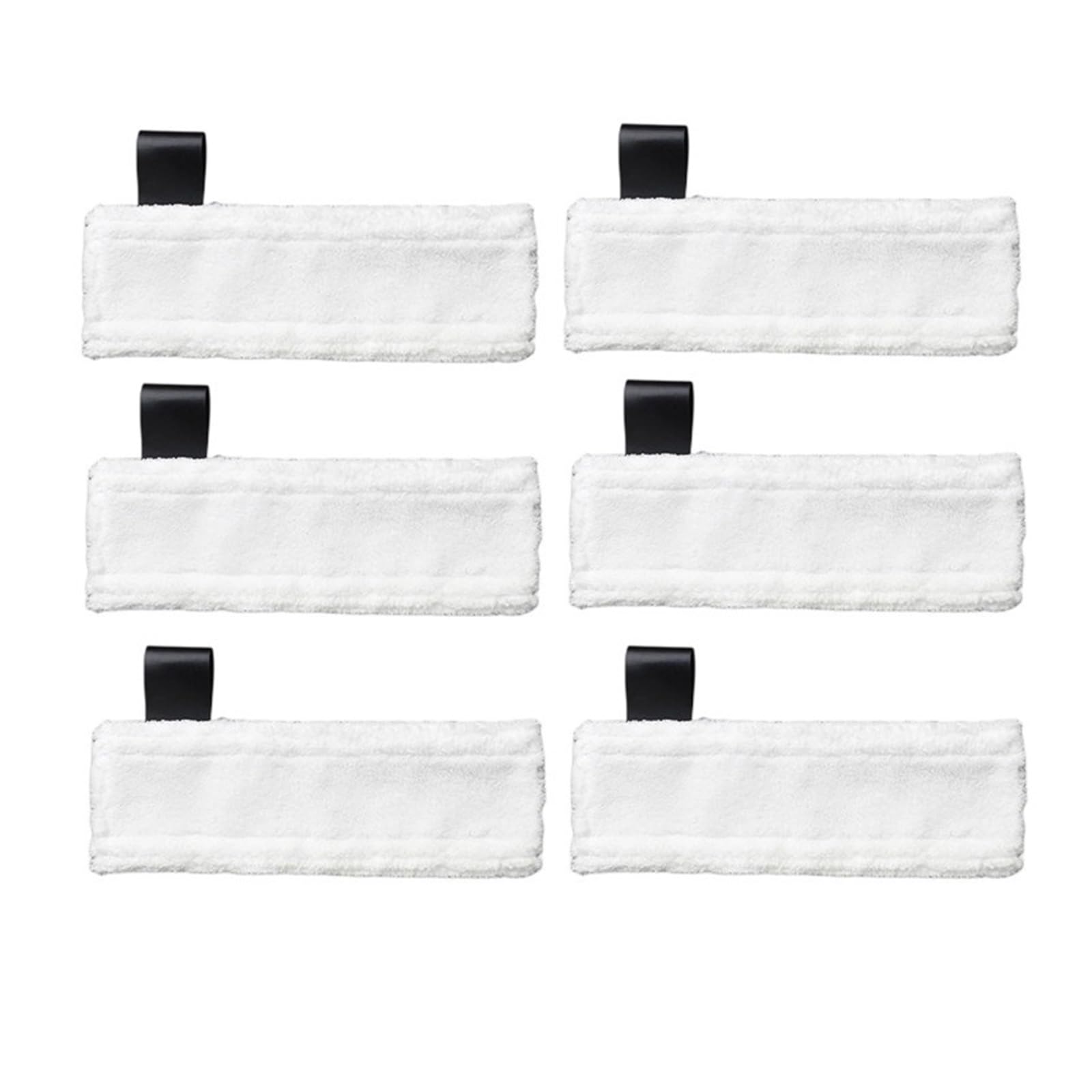 Rag Replacement Mop Head Rag Microfiber Mop Cover，Steam Cleaner Accessories，Compatible for Karcher Easyfix SC2 SC3 SC4 SC5 (Color : 6pcs)