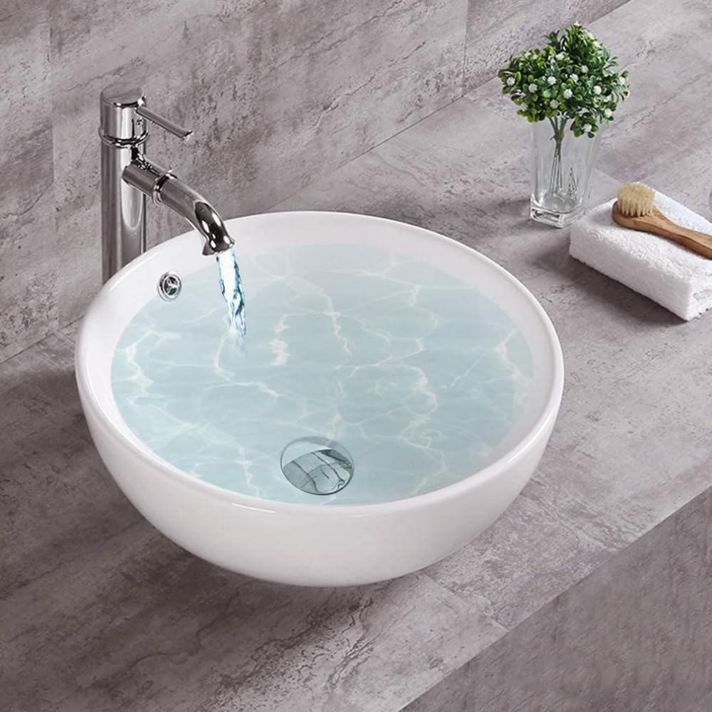 Schläfer | 4051001 - Click Clack Desagüe para lavabo y bidé con rebosadero, desagüe universal para lavabos, válvula de desagüe de latón de 1 1/4 pulgadas.
