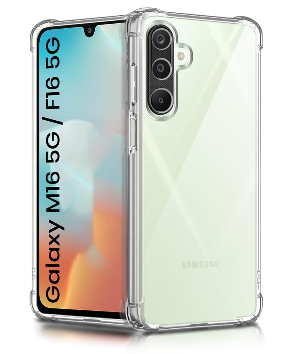WOW IMAGINE Transparent Back Cover Case for Samsung Galaxy M17 5G | A17 5G | F17 5G | Raised Bumps for Full Device & Camera Protection Shockproof TPU Silicone Back Case Mobile Cover – Transparent — Amazon image 9