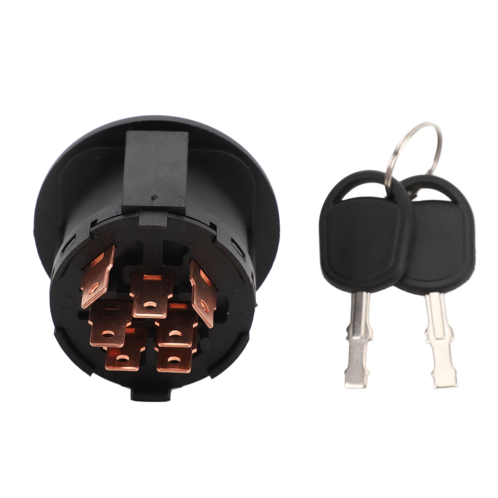 Interrupteur de Démarrage, Remplacement pour Cub Cadet, Troy Bilt, Interrupteur D'allumage de Démarreur avec 2 Clés pour Tondeuse Tracteur Refit 9251741, 7251741, Matériau