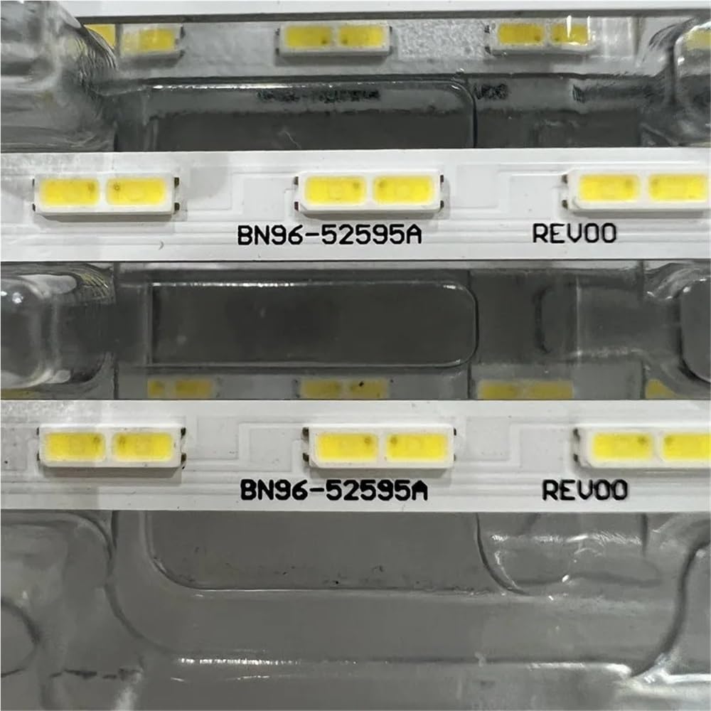 Tira de LED Compatible Fit For Samsung BN96-52595A UE55AU8002K UE55AU8005K UN55AU8000 UN55AU9000 UN55AU8200 UE55AU9079 UE55AU9070 UE55AU9000(Kit 2 PCS For 1 TV)