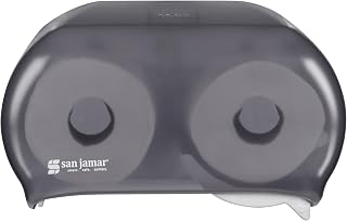 San Jamar Versatwin Tissue Dispenser R3600TBK - 1 Each
