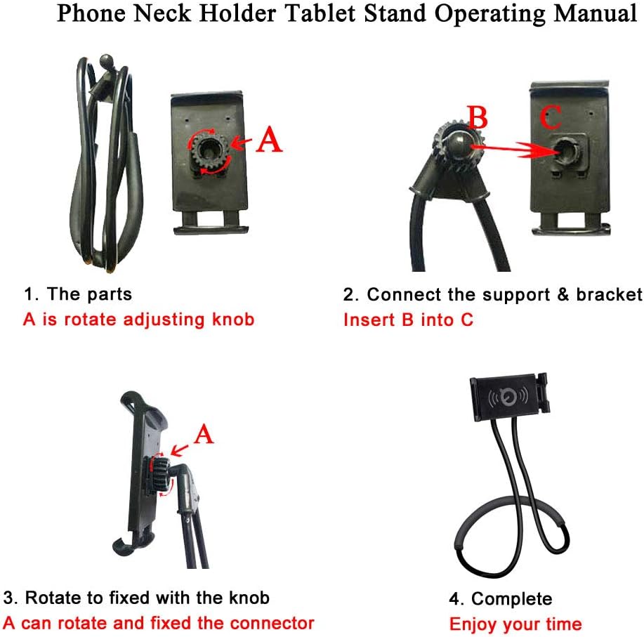 Phone Holder for Wall, Wall Phone Holder Mount Bed Mount Remote Mobile Phone Storage Box Shower Mounted Plastic Charging Organizer Bedside with Hook for Bedroom Shower