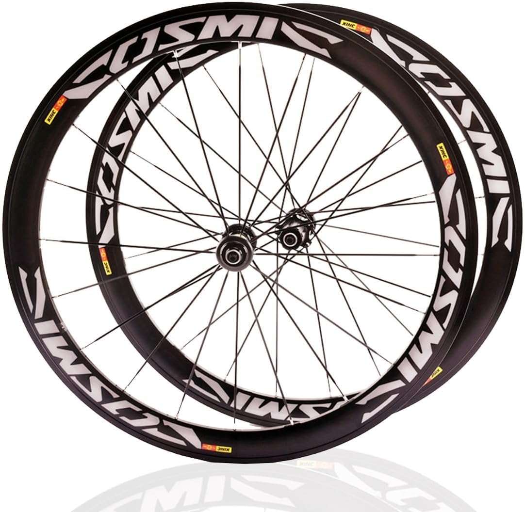 Juego De Ruedas Bicicleta Carretera 700C 40/50Mm Eje Pasante Center-Lock 24H 12*100/12*142Mm Frenos Disco Aleación Aluminio Cassette 7-12 Velocidades