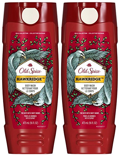 Old Spice Wild Body Wash - Hawkridge - 16 oz - 2 pk
