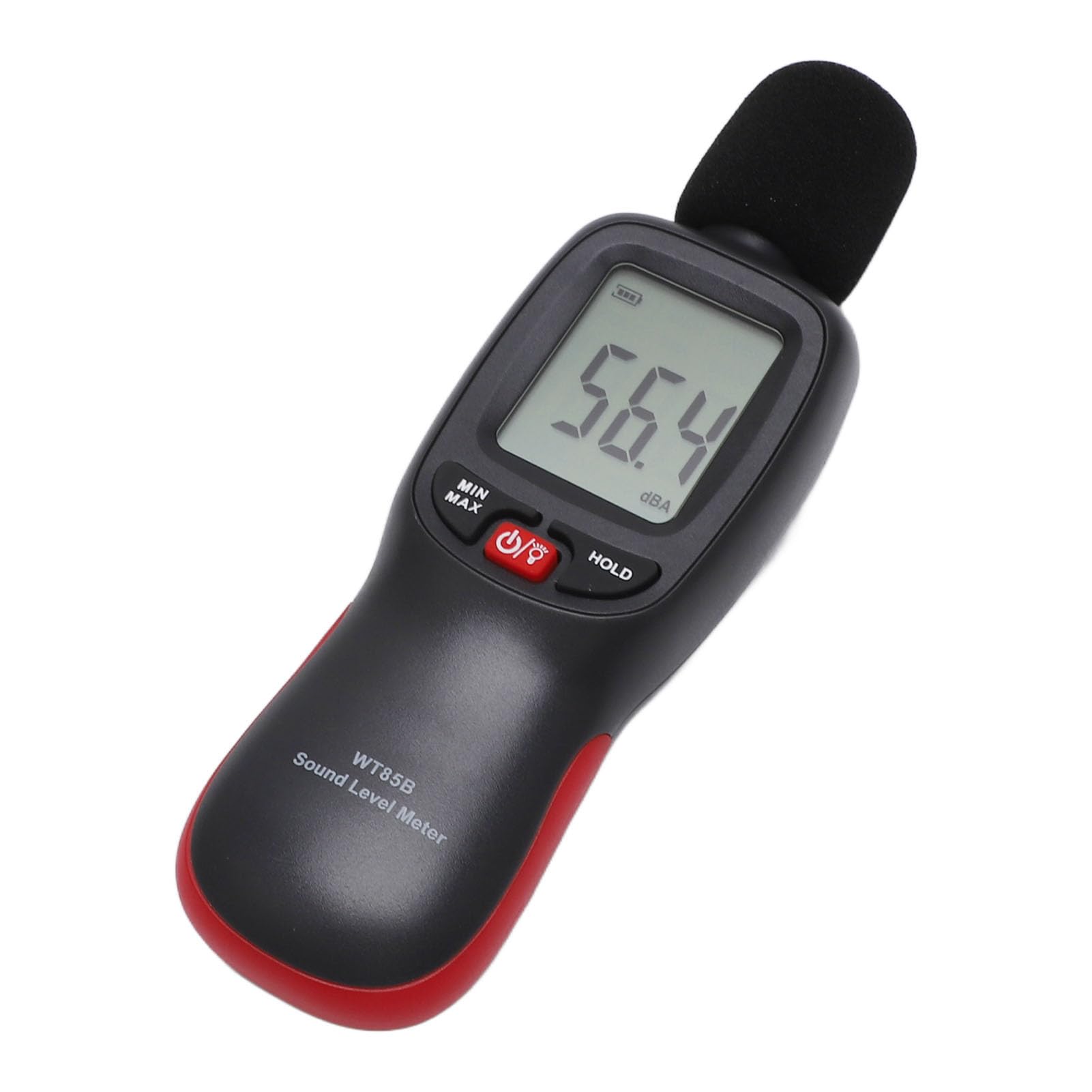 Gearwell Sound Level Meter, 30 to 130dB Bluetooth Noise Tester with LCD Display, Digital Decibel Meter A Weighting, Noise Level Meter with Data Hold Function