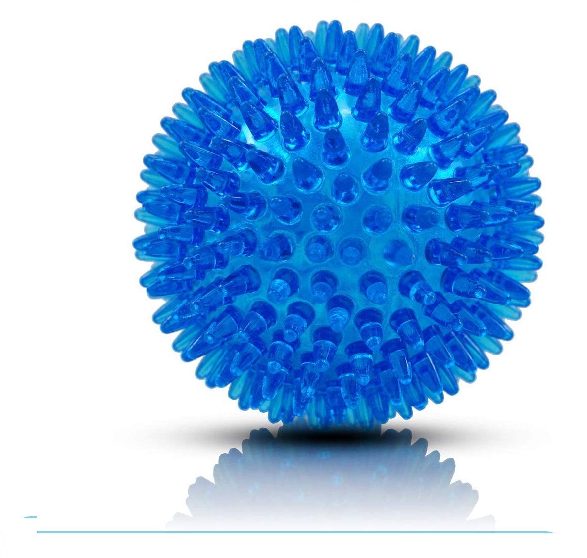 Pet Guard Squeaky Balls for Dogs Puppy Chew Toys Soft Stab Balls Cleaning Teeth Toys Play Balls with High Bounce for Large Medium Small Pet Dog 1 Piece (Color May Vary) (B091FR4P7B) Amazon Price History, Amazon Price Tracker