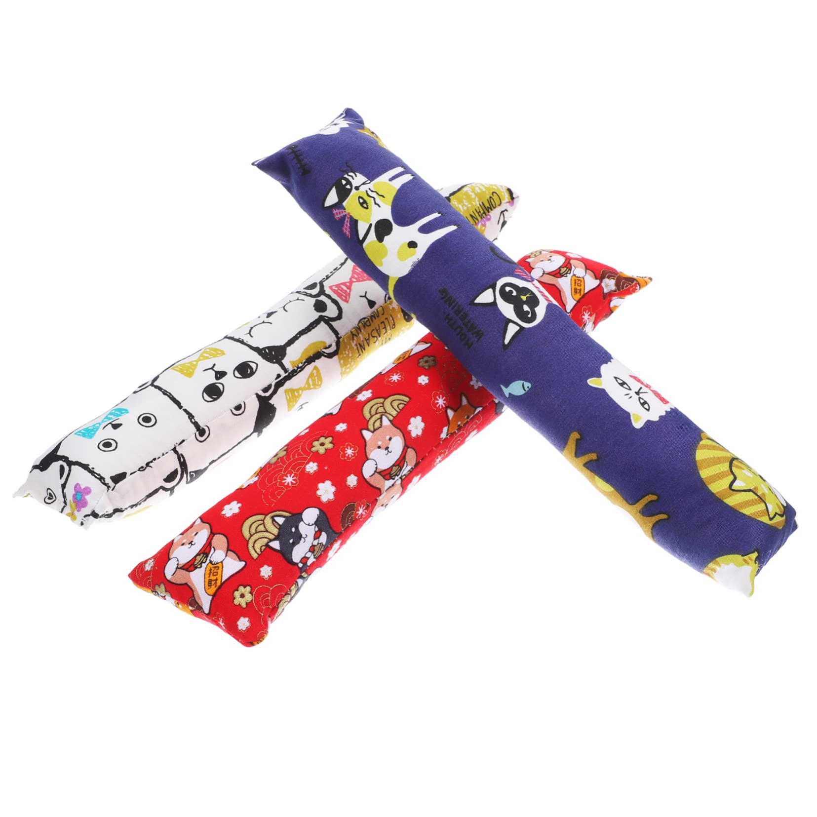 POPETPOP Jouets pour Chatons 12 Pièces à Chat Jouets à Mâcher pour Chat Jouets De Dentition Jouet pour à Mordre pour Chat Remuer Chat Peluche Flanelle Chaton