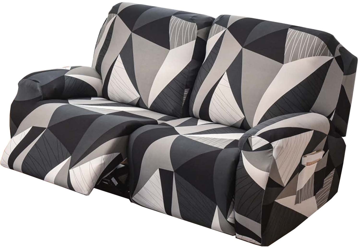 Recliner Chair/Sofa Slipcover With Pockets 2/3/1 Seat Recliner Stretch Sofa Covers Lazy Boy Chair Cover Reclining Couch Slipcover Fallon Collection Slipcover For Recliner With Elastic Bottom ( Color :