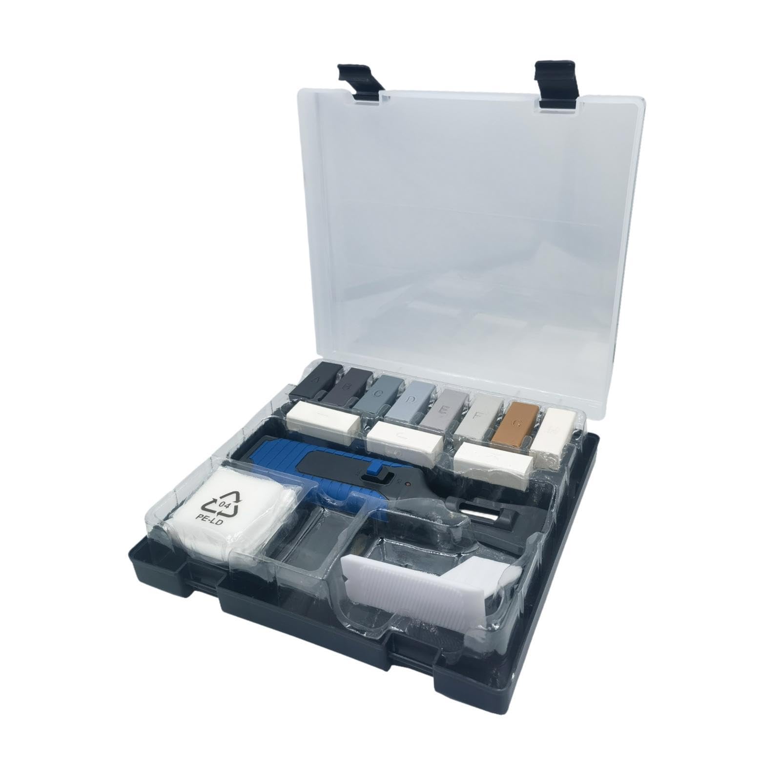 KESOTO Kit de réparation de sol en vinyle PVC, outil de réparation de crevasses, outils de réparation de fissures pour sols Lvt/spc/wpc