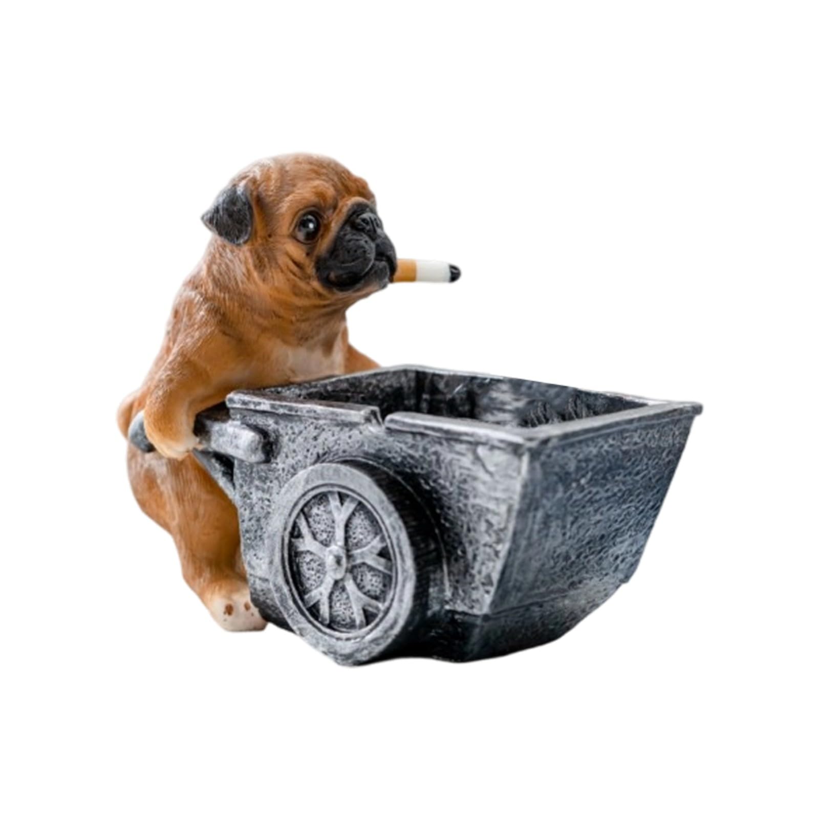 Modern Resin Ashtray for Home Stylish Design Prevents Ashes Scattering Decorative Holder Multipurpose Resin Ashtray