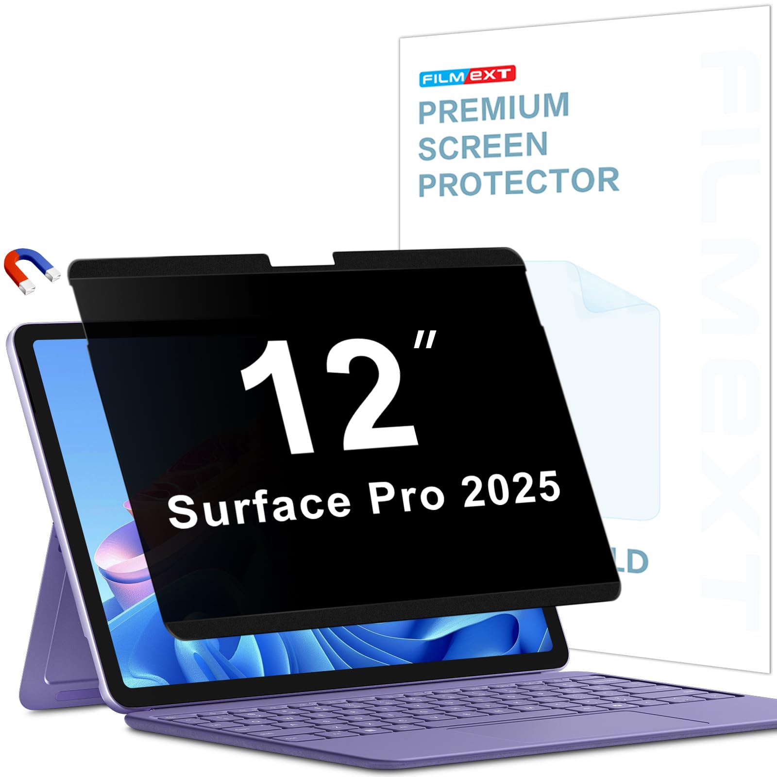 FILMEXT Magnetic Privacy Screen for Surface Pro 12-inch 2025