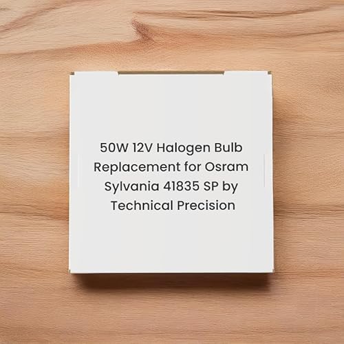 Miniatura 3 de Technical Precision Bombilla halógena de 50 W y 12 V de repuesto para Osram Sylvania 41835 SP AR111 – Base G53 – Haz de punto de 6 grados – 3000 K