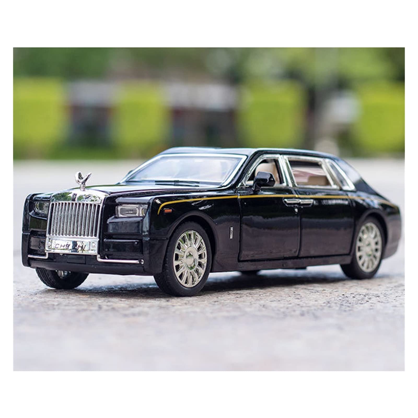 Rolls-Royce Phantom 1:32 – Voiture Moulée Sous Pression – Son, Lumière, Rétro-friction – Cadeau