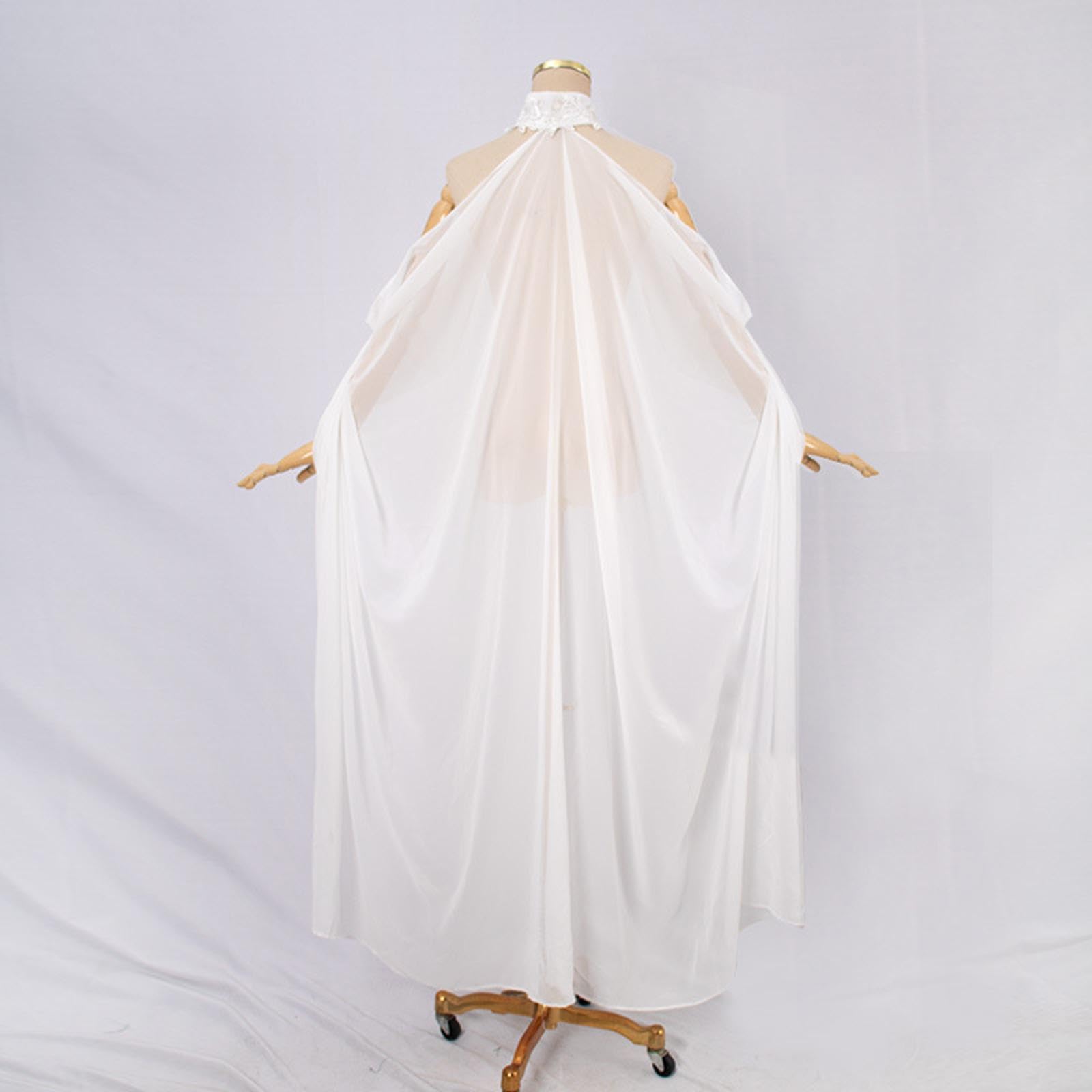 Amazon | Perfk レディース ロング マント ウェディング