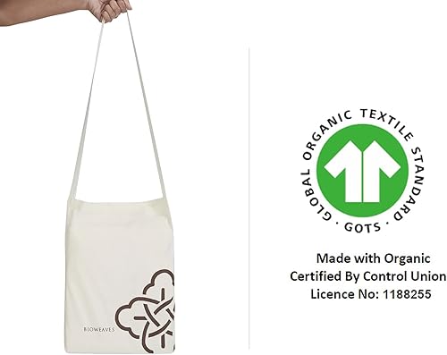 Miniatura 7 de Bioweaves Sábana bajera ajustable 100% algodón orgánico, tejido percal de 300 hilos, certificado GOTS, con bolsillo profundo, color percal