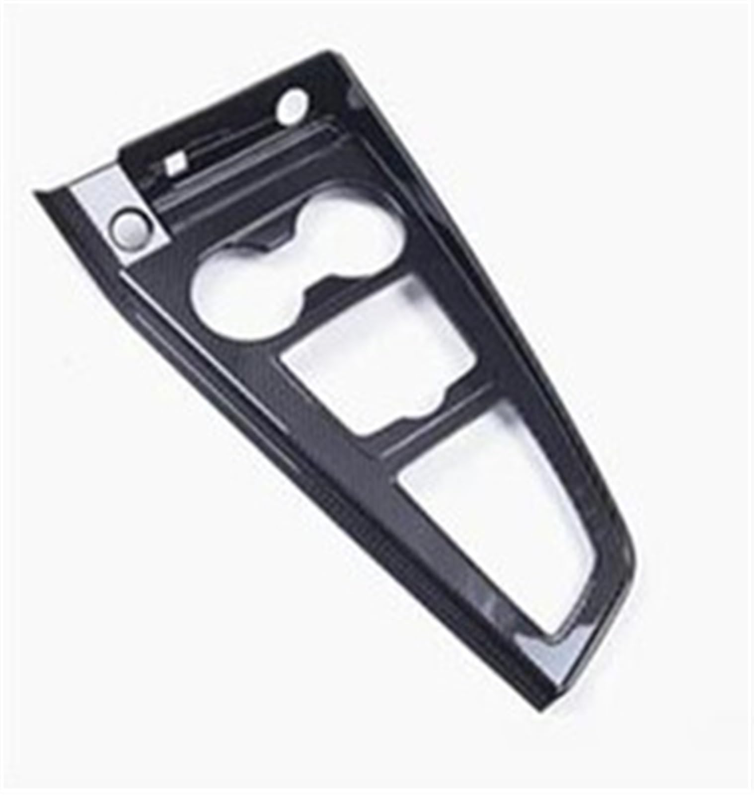 Piwine Center Console Gear Shift Cover Trim Abs For Audi A4 B9 2017-2019 Carbon Fiber Color Air Outlet Frame Decoration
