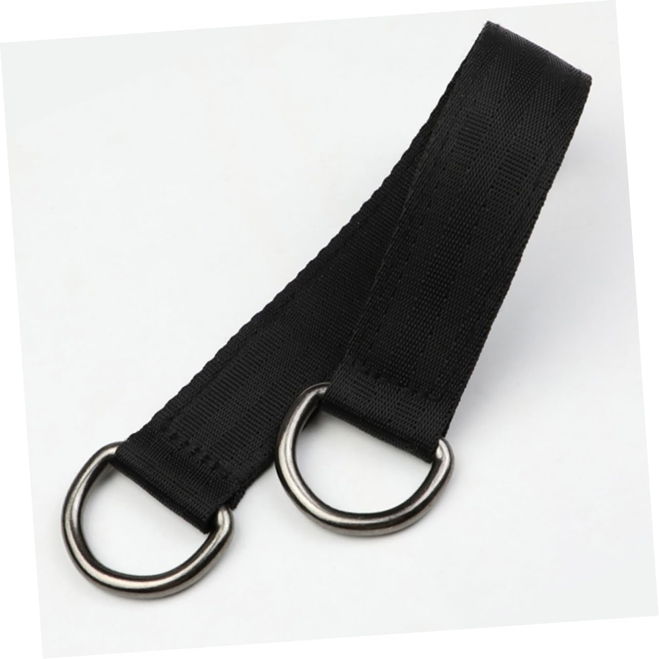 ibasenice 5 Ensembles Sangle De Boucle Swing De Plein Air Remplacement Balançoire Bretelles Sangles De Hamac Réglables Bracelets en Polyester Black 5 Pièces * 5