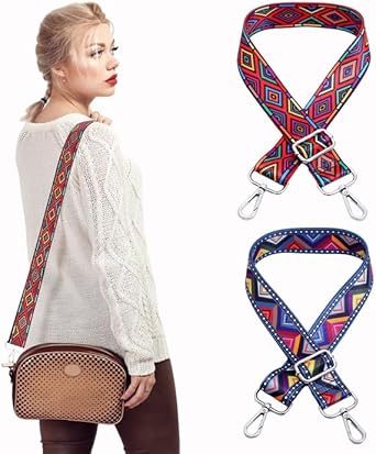 Aatpuss 2 Pièces Sangle De Sac à Main Bandoulière 3.8cm, Large