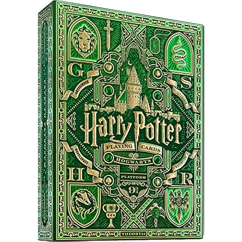 Murphy's Magic Supplies, Inc. Harry Potter (Green-Slytherin) Playing Cards by theory11,71537 Cover