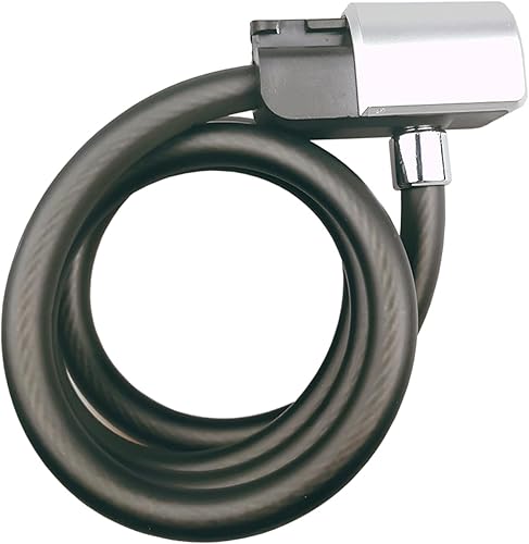 Miniatura 5 de Lock 4 Digit Combination Bike Cable Lock 5ft Heavy Duty Coiled Security for Mountain Bike Road Easy to Carry Use