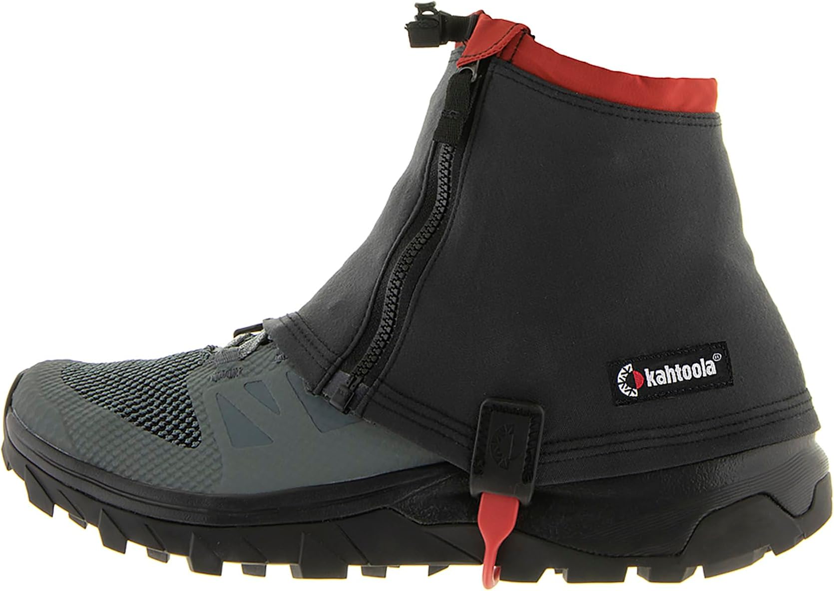 Kahtoola RENAgaiter Low Gaiters for Hiking, Mountaineering, Trail Running, Shoe & Boot Protection in Mud, Snow & Ice