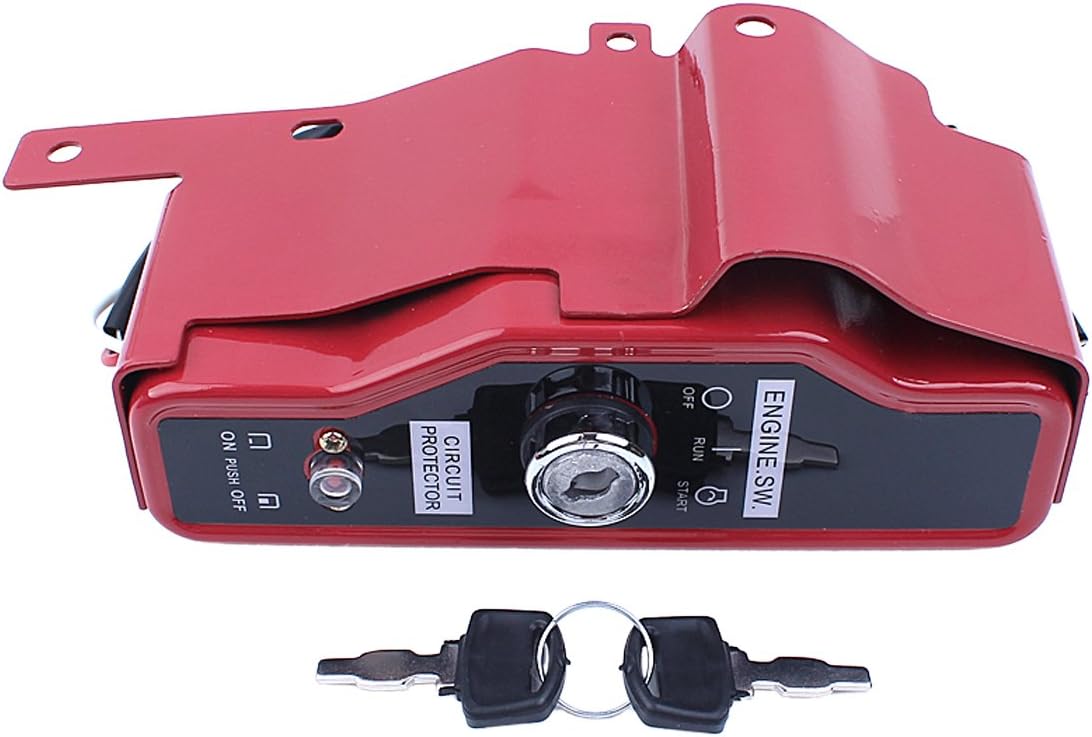 Key Ignition Switch Box w/Keys for Honda GX340 GX390 GX 340 390 11HP