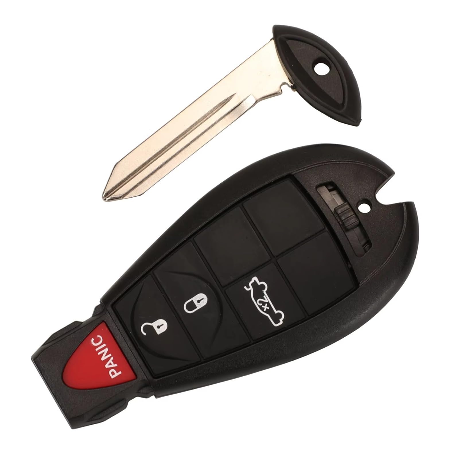 Compatible Con Chrysler Para Town Para Country 2008 2009 2010 2011 2012 2013 2014 2015 2016 Carcasa De Llave Remota 4 Botones