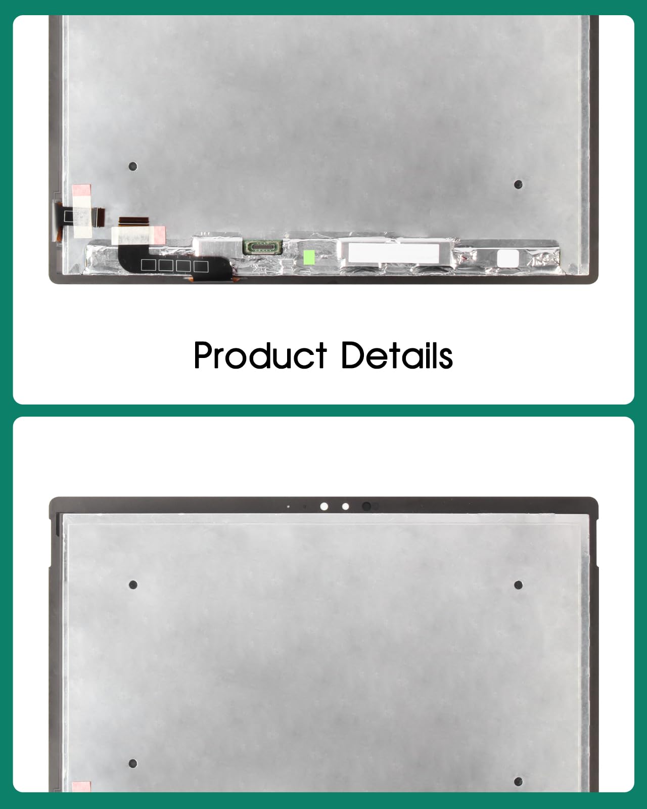 SRJTEK Per Microsoft Surface Book 1 13.5 Display LCD 1703 1704 1705 1706 Touch Screen Sostituzione Digitizer Assembly Kit di Riparazione (nero