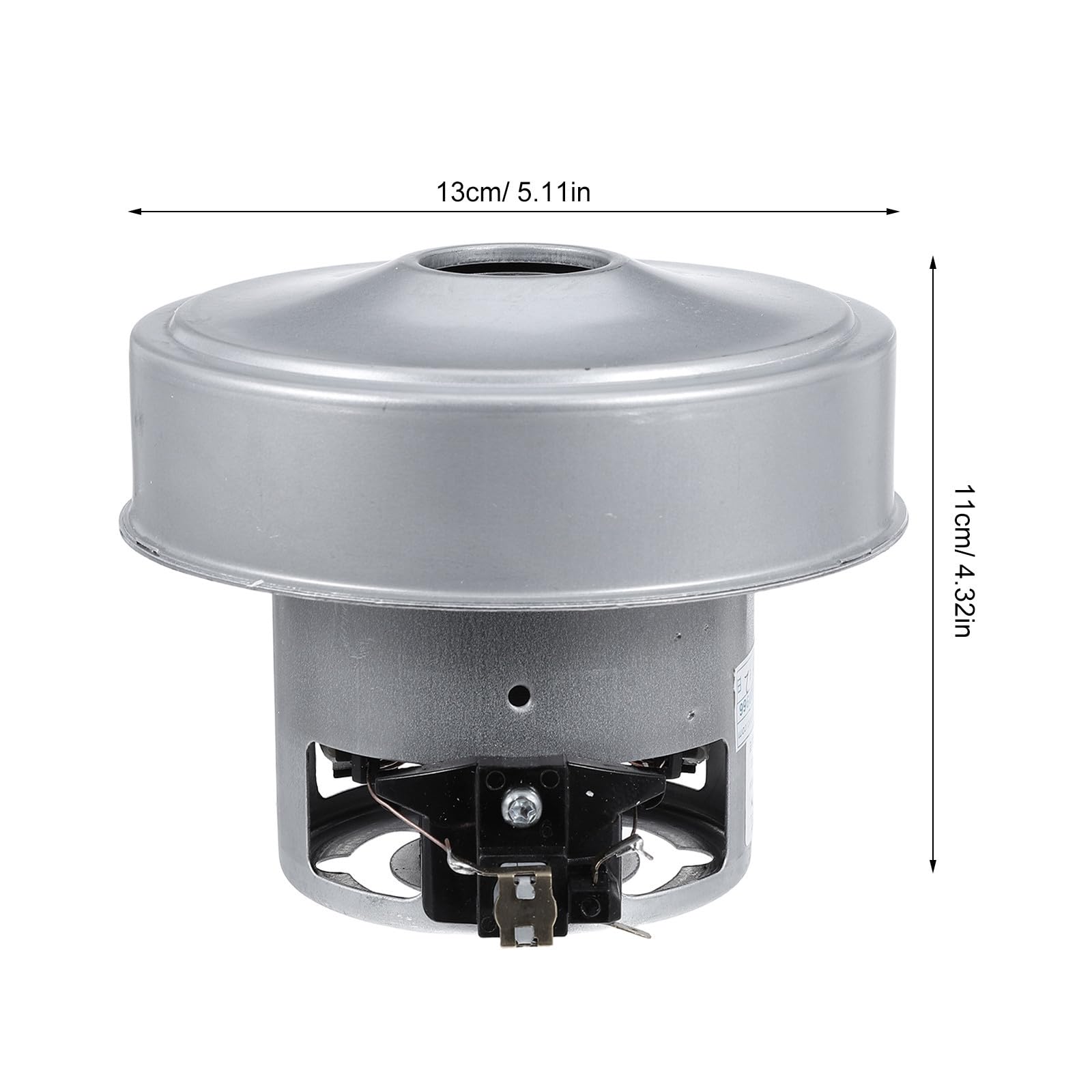 Motor de Aspiración 1200w para Aspiradora de Agua, Motor de Hierro con Succión Potente y Seguridad para Equipos de Limpieza Industrial y Residencial