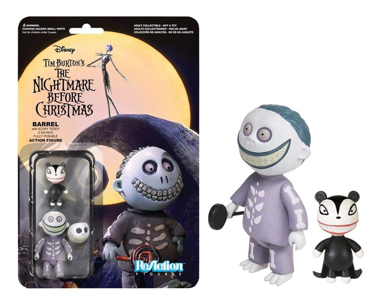 Amazon.com: Funko Nightmare Before Christmas Barrel Reaction Figure : Toys  & Games