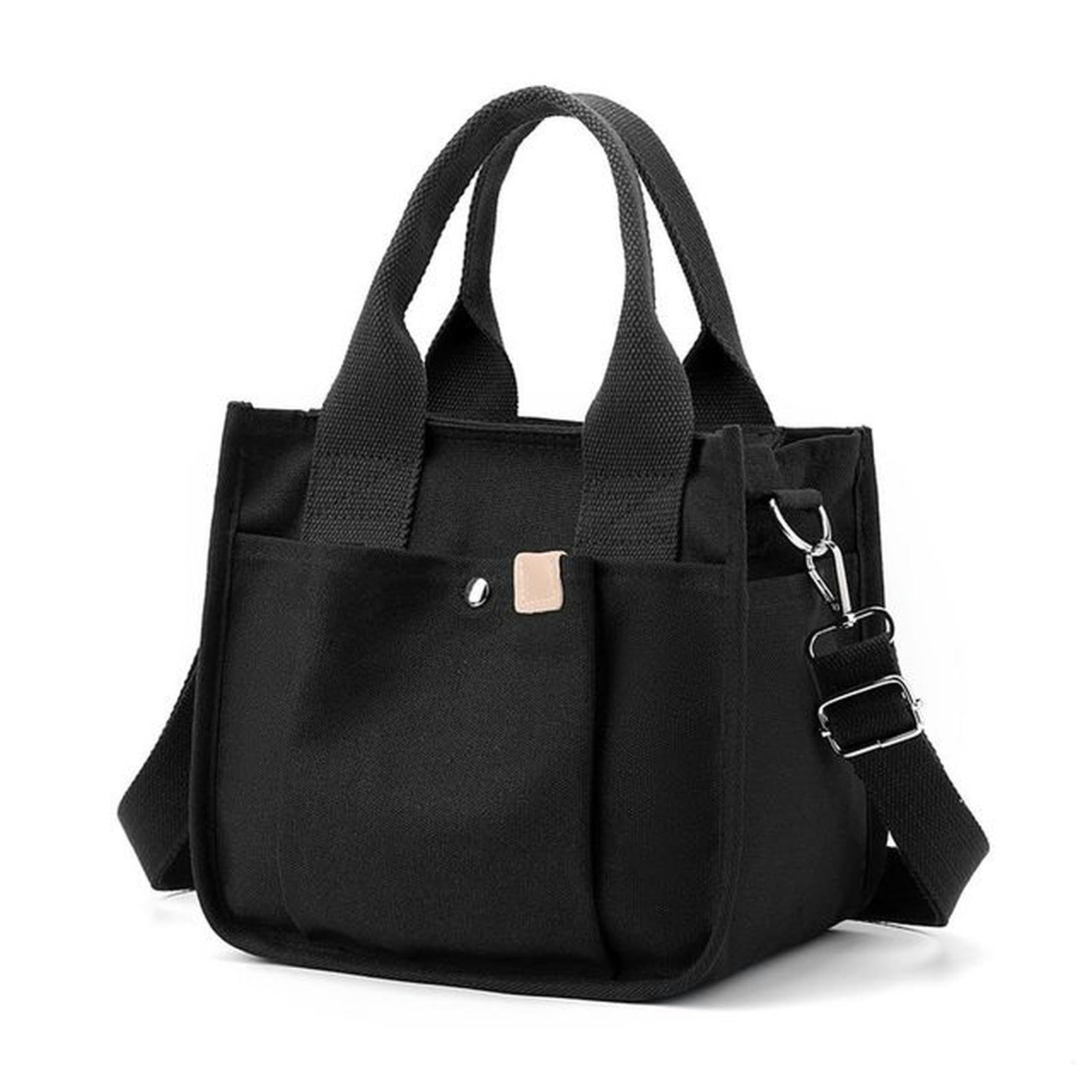 NOGRAX Torba szkolna, płócienna torba na ramię, torba na ramię, torba na ramię, torba damska, duża pojemność, torba crossbody, damska
