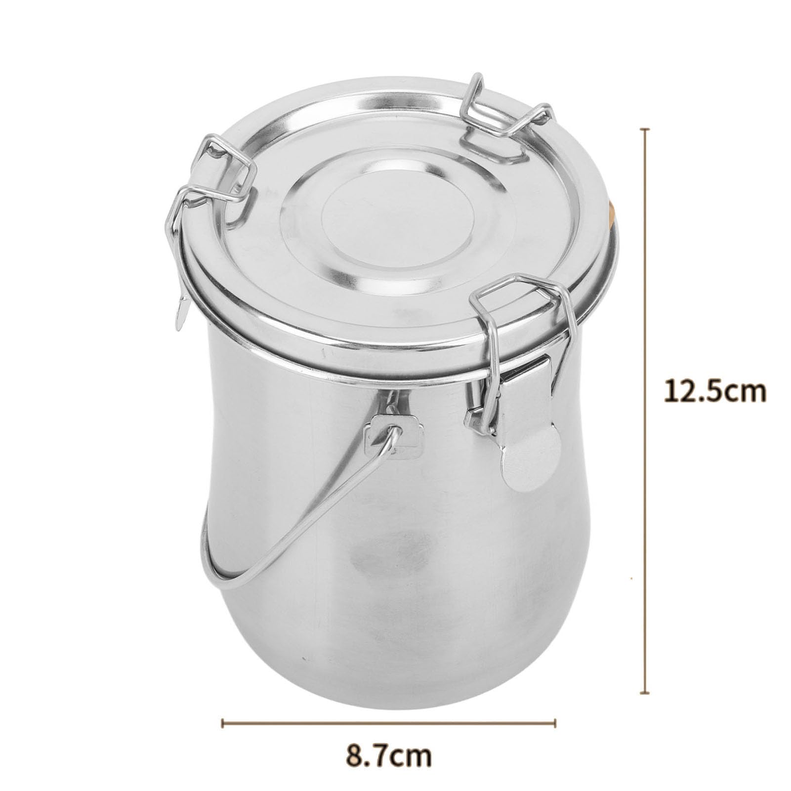 Beufee Stainless Steel Leak Proof Paint Brush Washer, Portable Brush Cleaner for Painting Paint Brush Holder with with Lid Filter Paint Brush Cleaner Tool Metal Brush Washer for Oil Paint