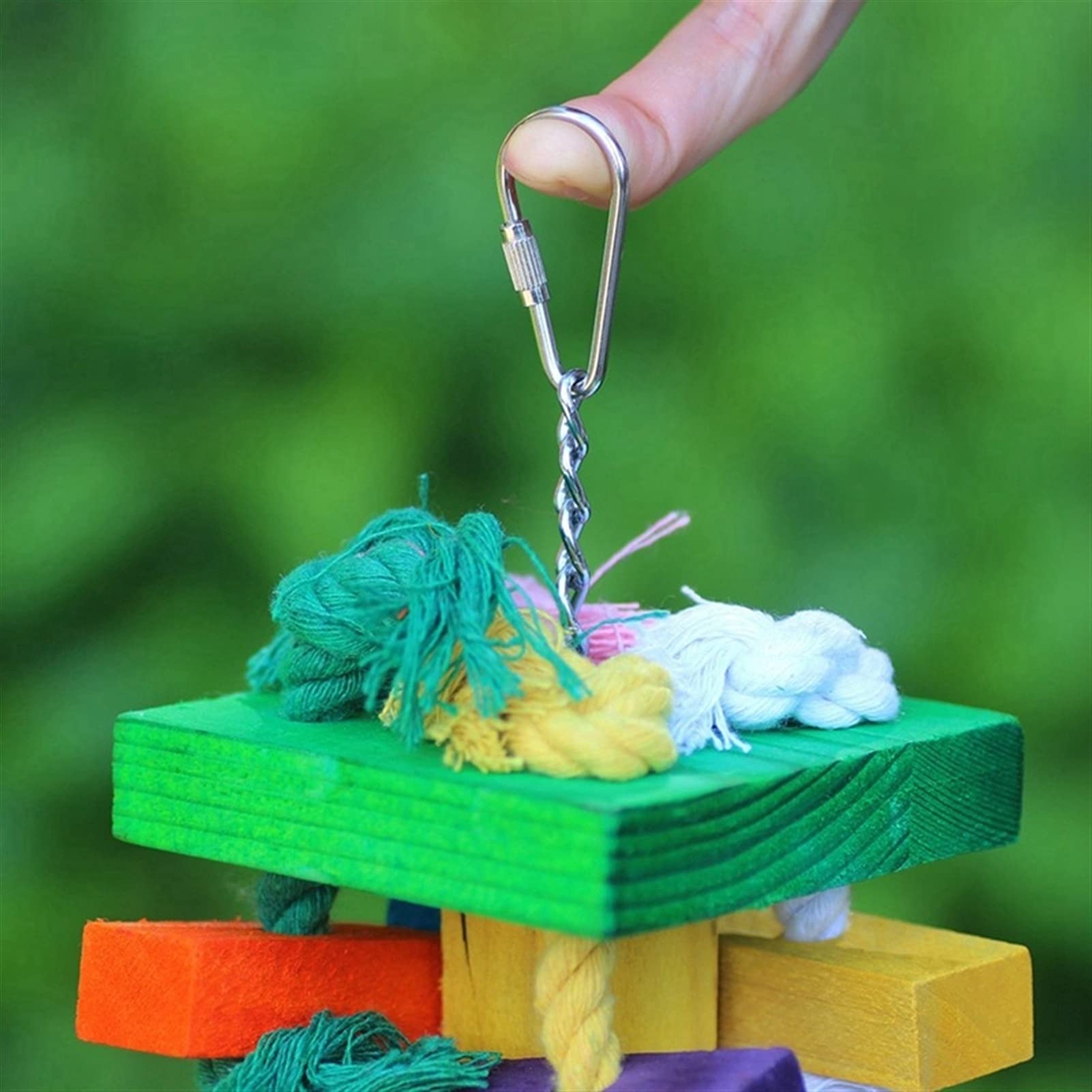 Vogelspielzeug Vogel Kauier Spielzeug Große mittlere Papagei Käfig Bissspielzeug Afrikanische graue Macaws Cockatoos