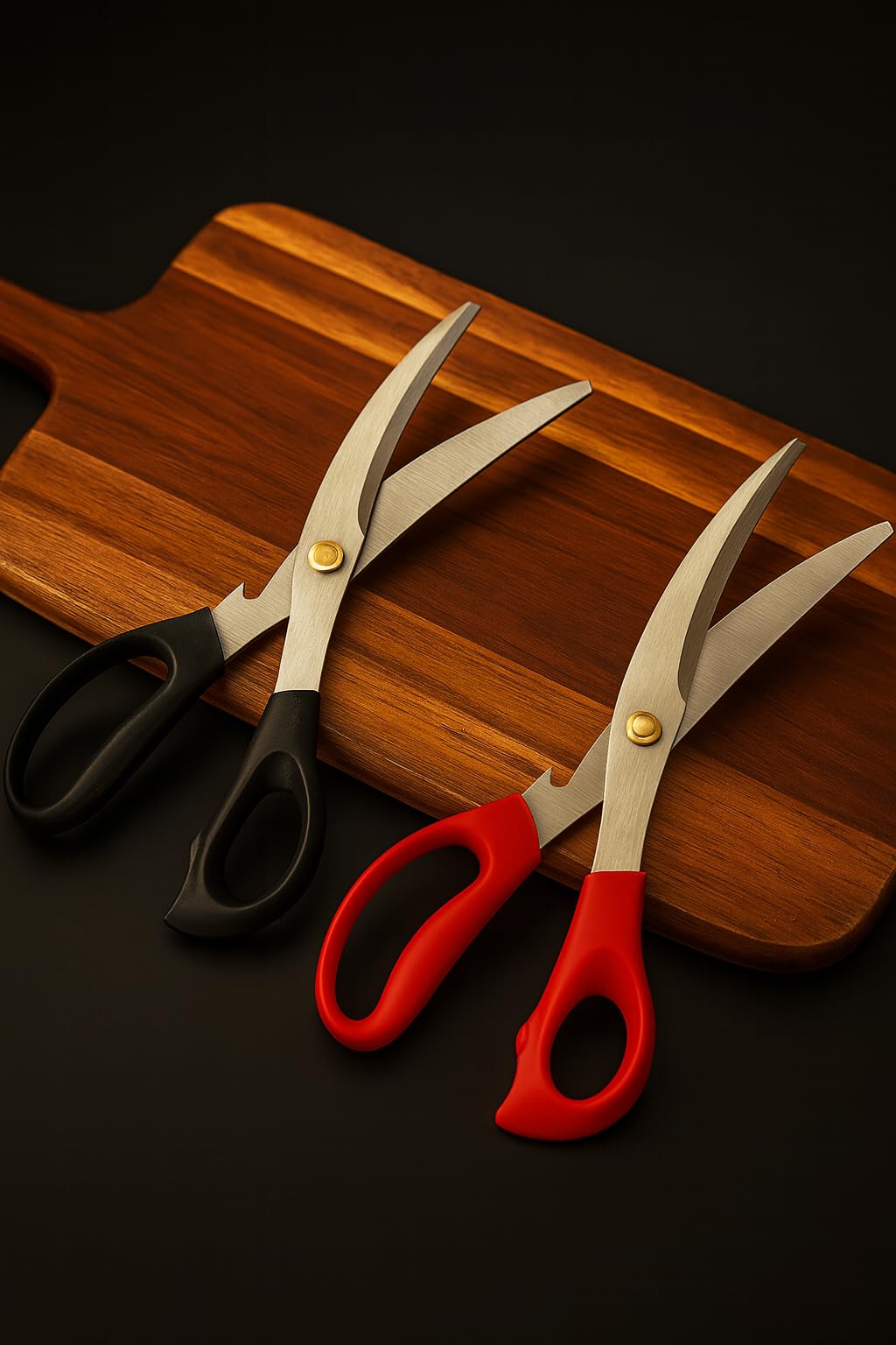 Top Chef Kitchen Scissors - Korean Style, Stainless Steel -8