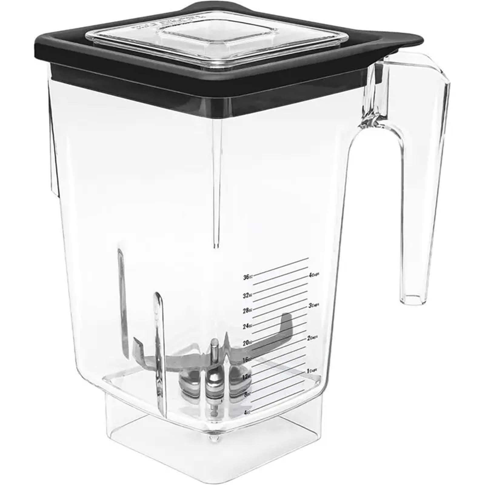 Vaso de repuesto para batidora rota compatible con Blendtec jarra de 72 oz sin fugas