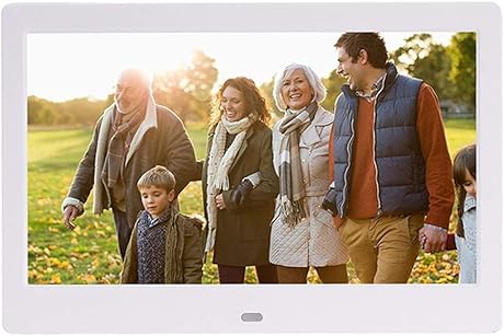 CWHALE Digital Photo Frame12 Inch 1280x800 Electronic Photo Frame mit LED-Bildschirm 1080P High Resolution Digital Picture Frame mit PhotoMusicVideo Player KalenderWhite CWHALE Digital Photo Frame12 Inch 1280x800 Electronic Photo Frame mit LED-Bildschirm 1080P High Resolution Digital Picture Frame mit PhotoMusicVideo Player KalenderWhite